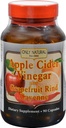 Pouze přírodní jablečný ocet Plus Grapefruit Rind Cayenne Kapsle, 90- Počet