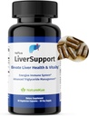 NatureKue Support - Advanced Health Supplement s Deepure Tea & Milk Thistle S124; Podporuje přírodní detox, Antioxidant & Energy S124; 60 Vegetariánské kapsle