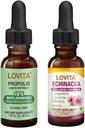 Lovita Bee Propolis & Echinacea tekuté výživné doplňky Bundle