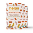 HELPS TEAS 124; Pomáhá zvýšit imunitu čaj 124; Organic bylinné směsi Echinacea, Eucalyptus, Mint, Linden, tymián a přírodní med Flavor. Usnadňuje respirační zdraví 124; 16 čajové sáčky - balení po 3 g 124;