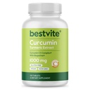 Kurkumin 1000mg (kurkuma) (120 tablet) Vyrobeno s Curcumin C3 Complex & Bioperin - Standardizované na 95% Curcuminoidy - Vegan
