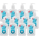 Germ-X Original Hand Sanitizer, Non- Sušení hydratační gel s vitamínem E, Instant a No Rinse Formule, Zpět do školy Supplies College, 8 Fl Oz čerpadla láhev (balení 12)