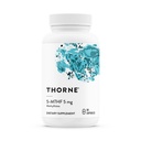 THORNE - 5-MTHF - Methylfolát (aktivní B9 folát) Dodatek - Podporuje kardiovaskulární zdraví, vývoj plodu, nervové zdraví, metylace a hladiny homocysteinu * - 60 Služeb - 5-MTHF 5mg