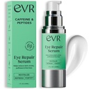 Kofein Oční krém pro tmavé kruhy Pufless a vrásky - Free - Antiaging Oční péče o citlivou pleť - Vyrobeno v USA pro muže a ženy - 1 Oz