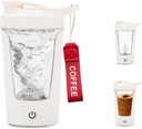 Elektrická třepačka láhev, Přenosný protein, Mixer Cup, USB C Shaker pro hladké proteinové třepačky, BPA-Free, Tritan, 450ml, 16oz, Stir Cup, 500mAh dobíjecí