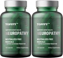 Neuropatie Nutriční Směs pro Nerve Discomfort Relief, s 600mg kyseliny alfa-lipoové, maximální síla přírodní Nerve vitamíny, vhodné pro nohy, ruce, prsty, nohy Toe