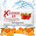 Krampade Draslík Magnesium dodatek Electrolytes Powder - 50 mg Mag + 2000 mg K, > 2X více než kokosová voda 124; Kramp Relief 124; Hydratační pakety