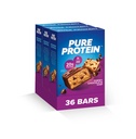 Čisté proteinové bary, Vysoký protein, Nutriční Snacks na podporu energie, Nízký cukr, gluten zdarma, Chewy Chocolate Chip, Balení 36
