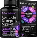 Menopauza Doplňky pro ženy - Black Cohosh pro Menopauze Hot Flashs, Noční poty & Hormon Balance s DIM, Vitex, Dong Quai, Red Clover - Kompletní Menopauza Podpora Vaginální zdraví, 60 Kapsle