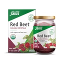 Salus Red Beet krystals - Organic Nutritional Beet Root Powder Mix - Superfood Powder Dodatek s vitaminem C, Folát, hořčík & draslík - 7 oz