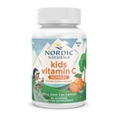 Nordic Naturals Děti Vitamin C Gummies - Tangy Tangerine - 60 Gummies - Vegan Vitamin C Dodatek - Dětská imunita a antioxidant Support - 250 mg na servírování - 30 Služeb