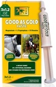 TRM Dobré jako Gold Equine Calming doplněk Paste pro relaxaci a soustředění 124; Triptofan, hořčík, B vitaminy - 3 Qty x 1.23 oz (3 Qty x 35g) - 3 Qty x 1.23 oz