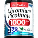 Laboratoř: 124; Pikolinát chromu: 124; 360 tablet: 124; Doplňky chromu: 124; Ultra vysoká absorpce.