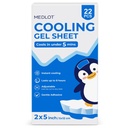 LotFancy Fever Patch for Kids, 22 Prostěradla, Horečka Reducer, Dětské chladicí mísy, Gel Cool Patch for Fever, Bolest hlavy Relief, 4.7 x2 Inch