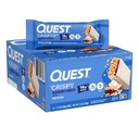 Quest Nutrition Crispy Blueberry Cobbler Hero Protein Bar, 16g Protein, 1g Sugar, 3g Net Carb, Gluten Free Protein Snack, Keto Friendly, 12 Počet