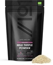 Organic Milk Thistle Powder 150g - Source of Cleansing Silymarin - Made from Cold- Pressed Milk Thistle - Vegan, Raw, Non-GMO.