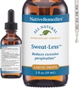 Native Remedies Sweat- Méně - Přírodní homeopatická formule pro nadměrné pocení, pocení a neklid - 59 ml