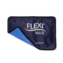 FlexiKold Reuse Gel Ice Pack with Straps - Cold Compress Pack for Injuries - Flexible Medical Ice Wrap for Back, Ramena, Nohy, Knees, Sciatica, Muscle Pain - Half Size