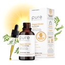 Čisté terapeutické Rx Vegan D3 + K2 Organic 100% Lipozomal 20ml Vyrobeno v USA 124; 6 Měsíční zásoba 124; Maximální absorpce vitamin D3 a vitamin K2 doplňky pro muže a ženy, D3 Vitamin 5000 IU
