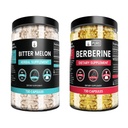 Čisté původní ingredience Goldenseal Berberine & Bitter Melon Kapsle Bundle, (730 Kapsle) Ne hořčík nebo rýžové plniva