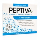 Peptiva Příplatek k trávicímu enzymu + ProDigest - Pomáhá s foukáním, plyn, zácpa - 15 Počet