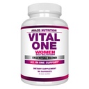 Arazo Nutrition Vital One Multivitamin pro ženy - Denní Wholefood dodatek - 90 Vegan Kapsle