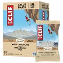 CLIF - Energetické proteinové tyčinky - Bílá čokoláda Macadamia Nut - Vyrobeno z organických Oves - Energetické tyčinky - Non- GMO - (15 Pack)