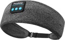 Perytong Bezdrátové spánkové sluchátka, Nastavitelné ušní muffs pro spánek, Bluetooth Headband s tenkými reproduktory, Spánková sluchátka pro cvičení, Jóga, Cestování, Dárek pro ženy a muže