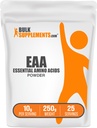 BulkSupplements.com Essential Amino Acids Powder - Essential Amino Acids Supplement, EAA Powder - Neochucený & gluten Free, 10g per Serving, 250g (8.8 oz) (balení po 1)