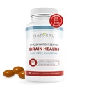 Soy Free Fosfatidylserine 100mg - Fosfatidylserin dodatek od slunečnice Lecithin, patentovaný Sharp PS100, Brain Health, Paměťová pomoc, Cortisol Control, Duševní ostrost, Non GMO, 90 Softgels