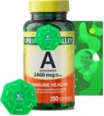 Vitamin A dodatek 2400 mcg, 250 Softgels s Bundle Exkluzivní Vitamíny & Minerály - A až Z - Lepší Ligth & Jarní průvodce