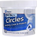 Spenco 2nd Skin Circles Soothing Protection for Blisters, Hot Spots and Skin Irritations, Gel Circles 48- Count