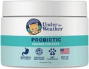 Pod počasím Pet Probiotika Prášek pro kočky 124; Vet Probiotický dodatek pro stravitelné Gut zdraví 124; Promotes Good Digestion & Imunity S124; AIDS Occasional Průjem pro kočky (2.54 Oz)