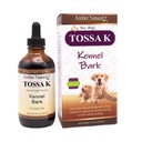Amber NaturalZ Tossa K Kennel Bark Bylinné doplňky pro psy a štěňata 124; psí bylinné směsi pro respirační zdraví 124; 4 Fluid Ounce skleněná láhev 124; Globálně sourced ingredience 124; Made in USA