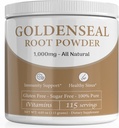 Golden Seal Powder - Golden Seal Powder for Sinus - Goldenseal - Echinacea Goldenseal - Goldenseal Root - Golden Seal - Golden Seal Root Powder Organic - 1,000mg per Serving - 115 Servings