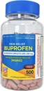 Rite Aid Pharmacy Ibuprofen 200 mg - 500 potažených hnědých kapslí - Pain Reliever and Fever Reducer - Migréna Relief - Back Pain Relief - Artritis Pain Relief Pills - Pain Killer