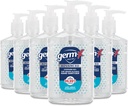 Germ-X Advanced Hand Sanitizer, Non- Sušení Moisturizing Clear Gel, Instant a No Rinse Formule, Zpět do školy Supplies College, Pump láhev, 8 Fl Oz (balení 6)