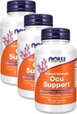 Nyní doplňky, Ocu Support ™ s FloraGLO ® Lutein, Plus vitaminy A, C a E, 90 Veg kapsle (balení po 3)