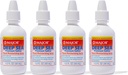 MAJOR Deep Sea Premium Saline - Nasal Moisturizing Spray for Dryness and Irritation Relief - Chlorid sodný 0, 65% - 1, 5 Fl. Oz (4 balení)
