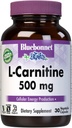 Bluebonnet Nutrition L- Carnitin 500mg, Transports Fatty Acids *, Boosts Cellular Energy *, Soy- Free, gluten- Free, Non- GMO, Kosher Certified, Vegan, 30 Rostlinné kapsle, 30 Služeb
