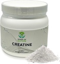 Kreatin Monohydrát Prášek 90 Podání - 5g (5000mg) Mikronizovaného Creatin Powder per Serving, Creatine Pre Workout, Creatin for Building Muscle, Creatin Monohydrát 450g (1.0lbs)