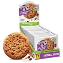 Lenny & Larry 's The Complete Cookie, Oatmead Raisin, 16g Plant Protein, Vegan, Non- GMO, 4 Ounce (balení po 12)