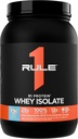 Článek 1 Protein R1 Syrovátka - 25g proteinu a 6g BCAA exkluzivně z izolovaných a hydrolyzovaných zdrojů pro rekuperaci (2 litry *, ovocné cereálie)
