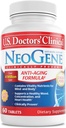 Americký lékař 'Klinický neogen (dříve) GH3 Klinicky osvědčený doplněk podpory stárnutí s výživou pro podporu mood, Cotinging, Heart Health, Antioxidant Support [1 měsíc - 60 ct.]