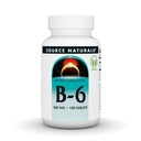 Zdroj Naturals Vitamin B-6, Podpora imunitního systému * -500 mg, 100 tablet