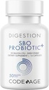 Codeage SBO Probiotika 50 miliard CFU, Multi Strein Soil-based Organismy, Travel Sized Shelf- Stable Probiotic Dodatek, Organic Fermented Botanical Směs & Prebiotic, 7- Day Formule, 14 Kapsle