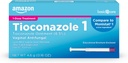 Basic Care Tiokonazol Ointment 6.5 Procento, 1- Dávka Léčba, Vaginální kvasinková infekce Léčba pro ženy, Péče o ženy, 0,16 unce (Balení po 1)