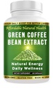 Heaven 's Gate Green Coffee Bean Extract, 100% čistý Green Coffee Bean Kapsle, 50% chlorogenová kyselina, 10 000 mg, 60 Kapsle, 2 měsíce dodávky, Non- GMO a gluten zdarma, tradiční bylinný dodatek