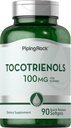 Piping Rock Tocotrienols Doplněk 124; 100mg OF 124; 90 Softgels OF 124; Non- GMO, gluten zdarma