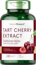 Tart Cherry Extract 12000mg PHARMAN124; 240 kapslí PHARMAN124; Non- GMO a Gluten Free Formule PHARMAN124; Bylinné doplňky